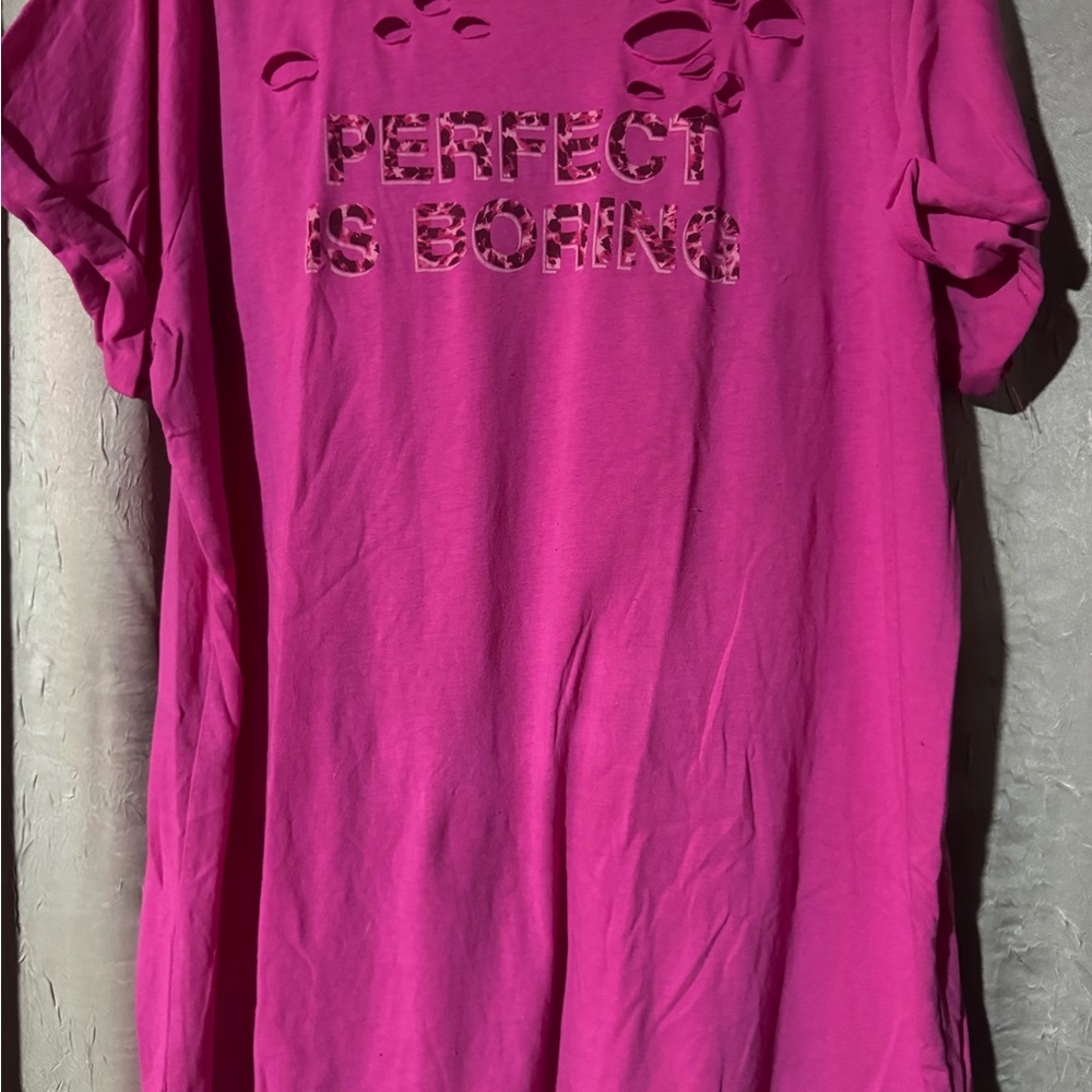 DC Bright Pink Relaxed Fit T-Shirt